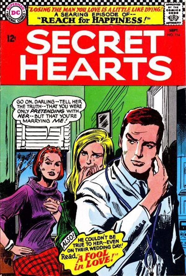 Secret Hearts #114 cover
