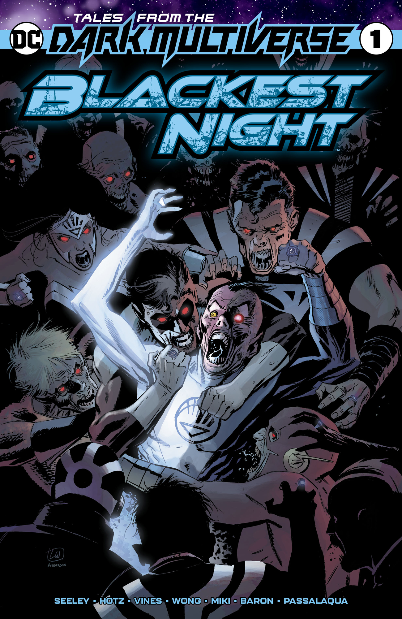 Tales from the Dark Multiverse: Blackest Night #1 cover