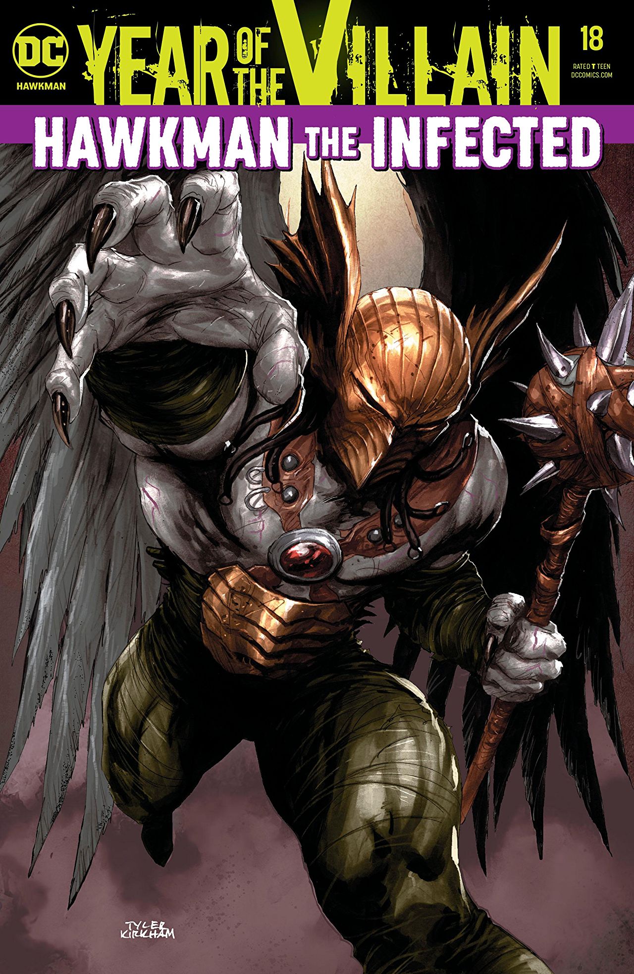 Hawkman #18 cover