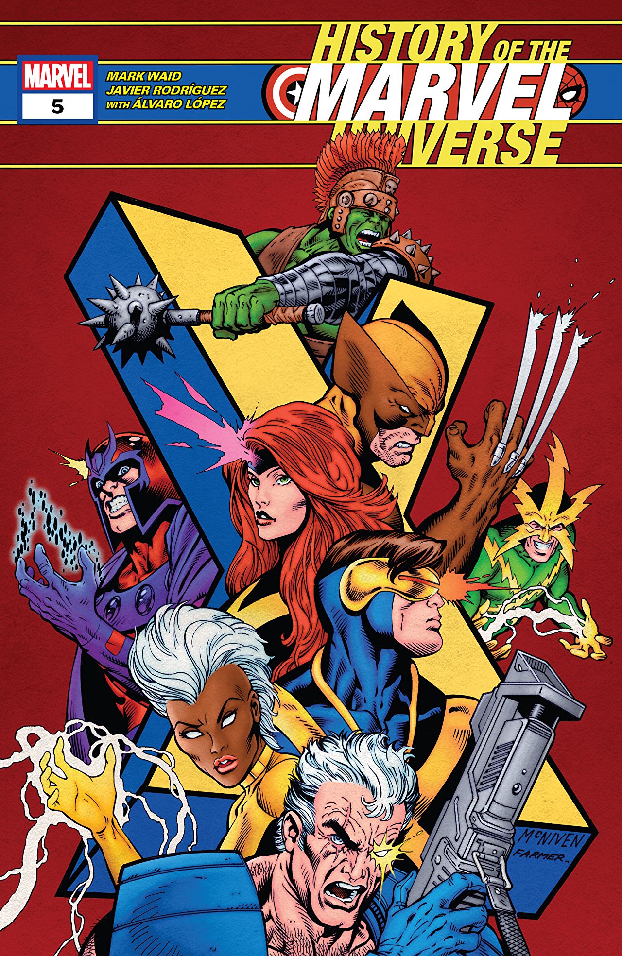 History of the Marvel Universe #5 cover