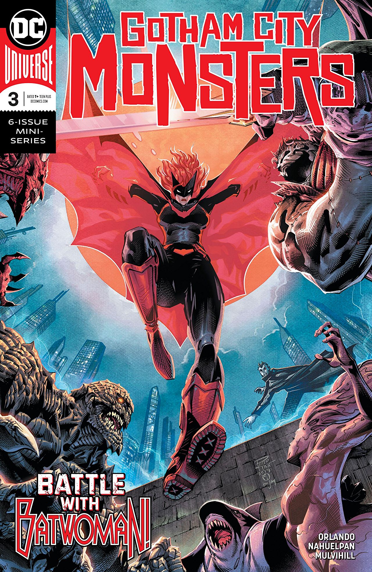 Gotham City Monsters #3 cover