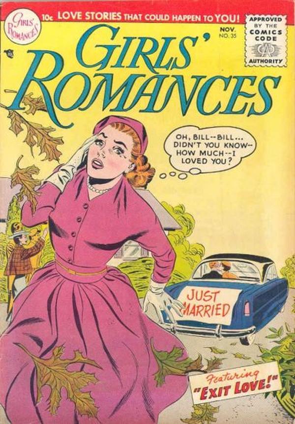 Girls' Romances #35 cover