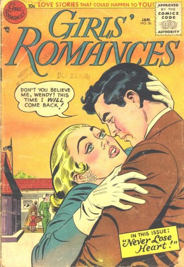 Girls' Romances #36 cover