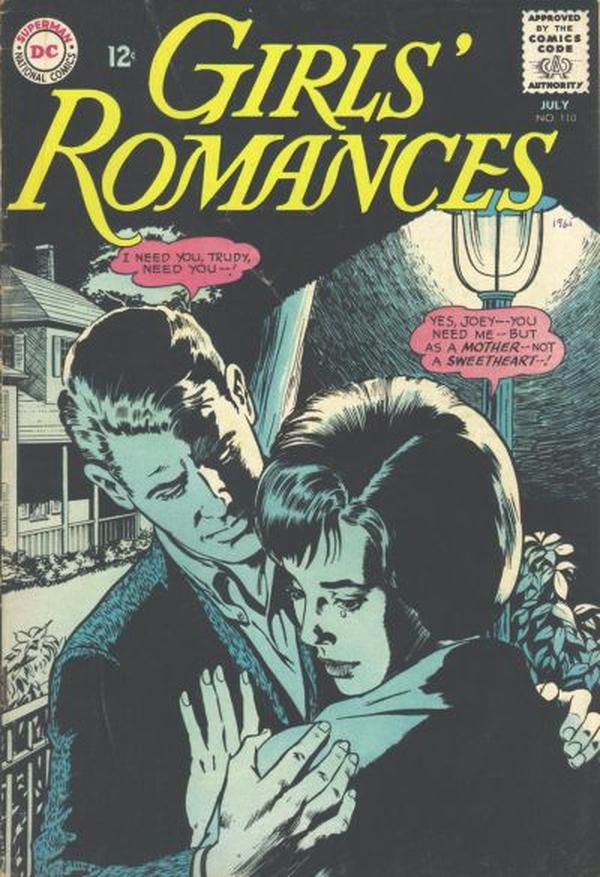 Girls' Romances #110 cover