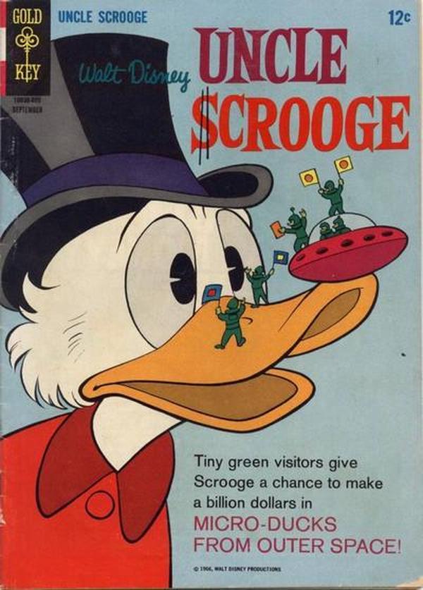 Walt Disney Uncle Scrooge #65 cover