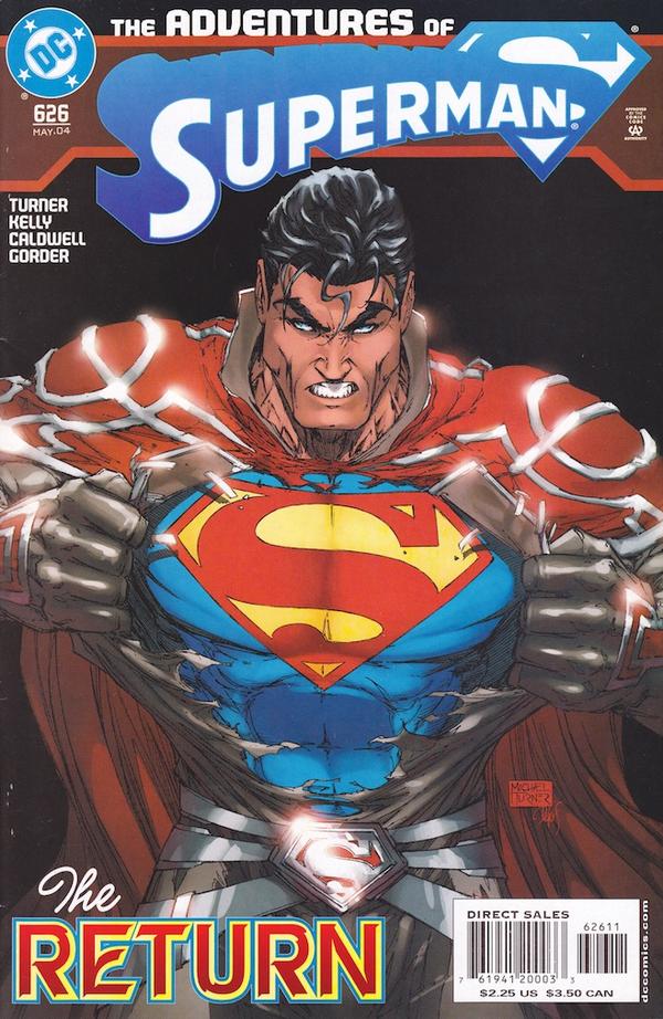 Adventures of Superman #626 cover