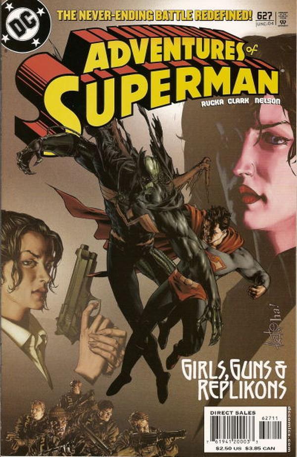 Adventures of Superman #627 cover