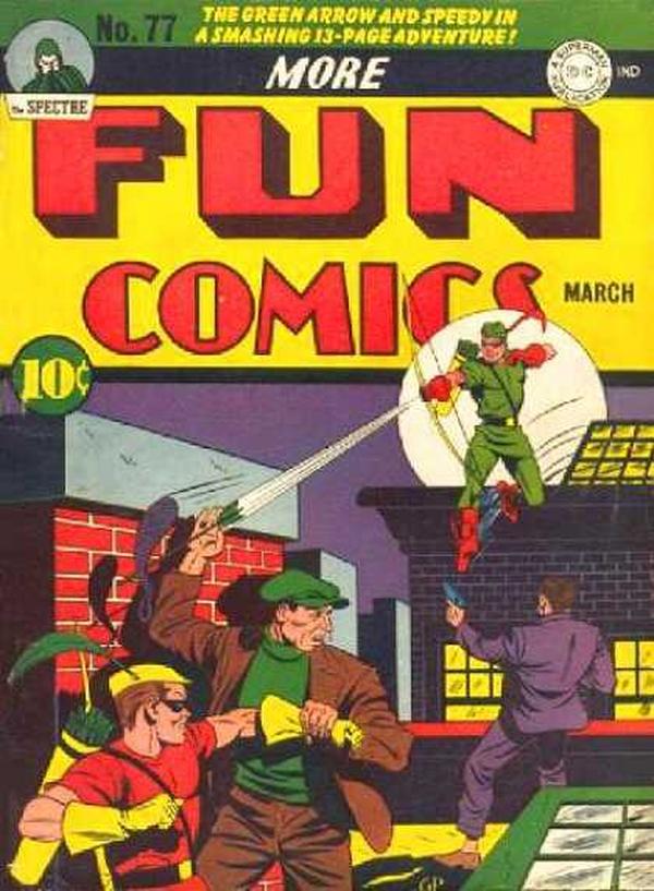 More Fun Comics #77 cover