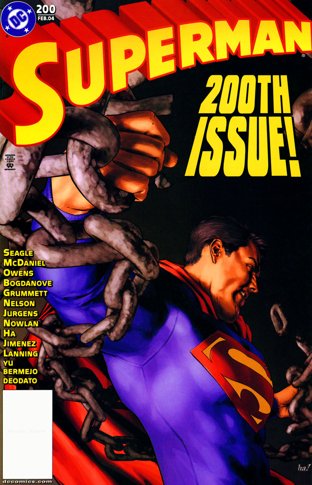 Superman #200 cover