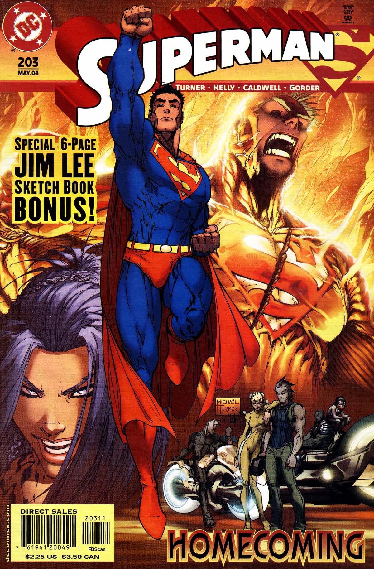 Superman #203 cover