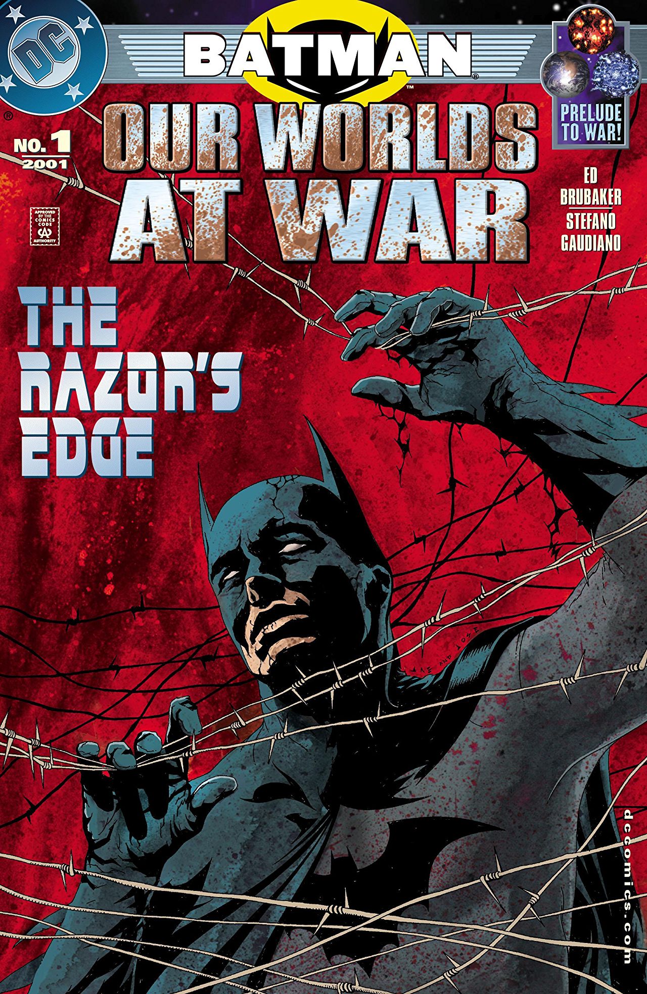 Batman: Our Worlds at War #1 cover