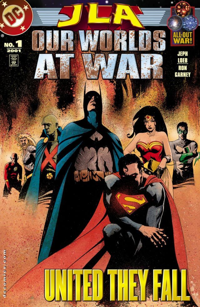 JLA: Our Worlds at War #1 cover