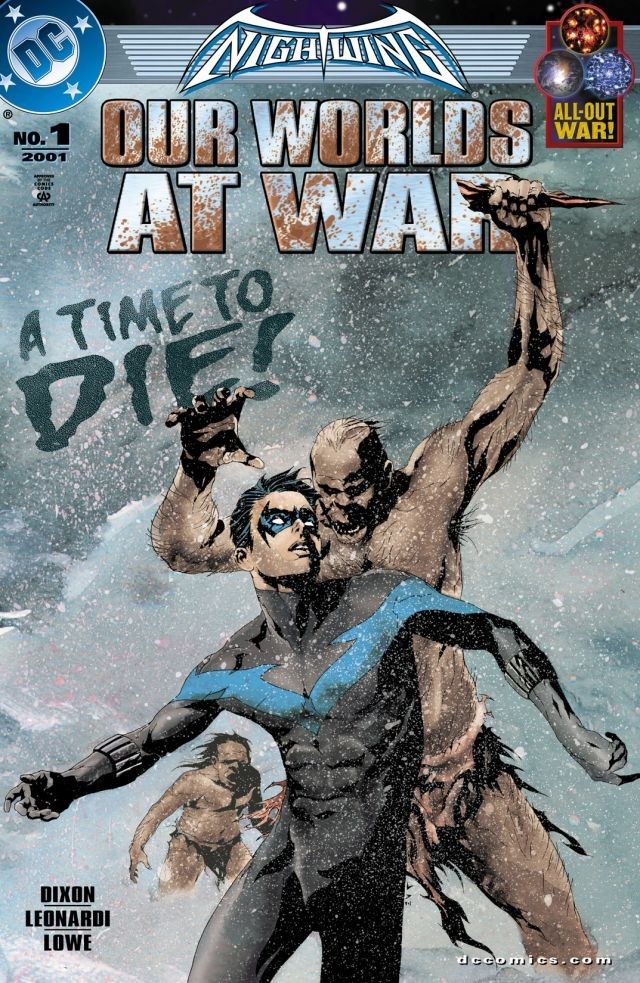 Nightwing: Our Worlds at War #1 cover