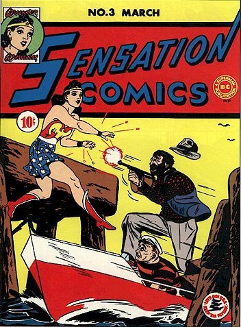 Sensation Comics #3 cover