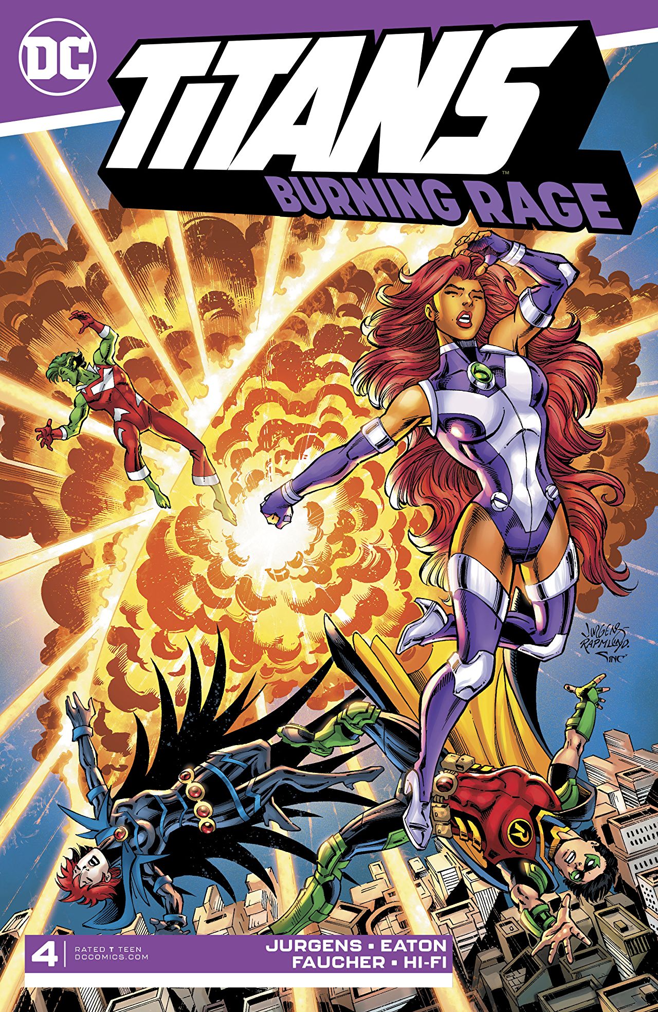 Titans: Burning Rage #4