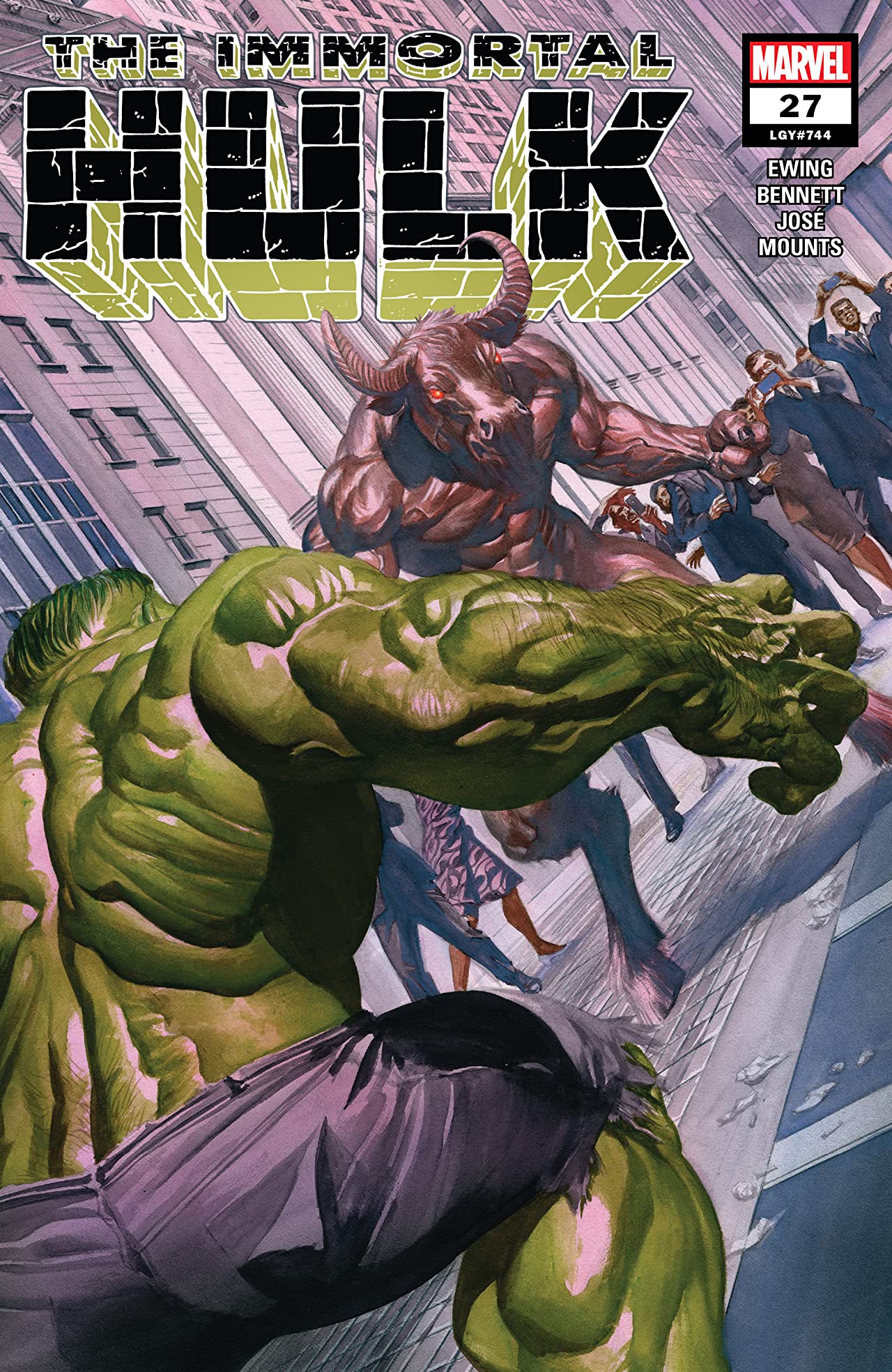 Immortal Hulk #27 cover