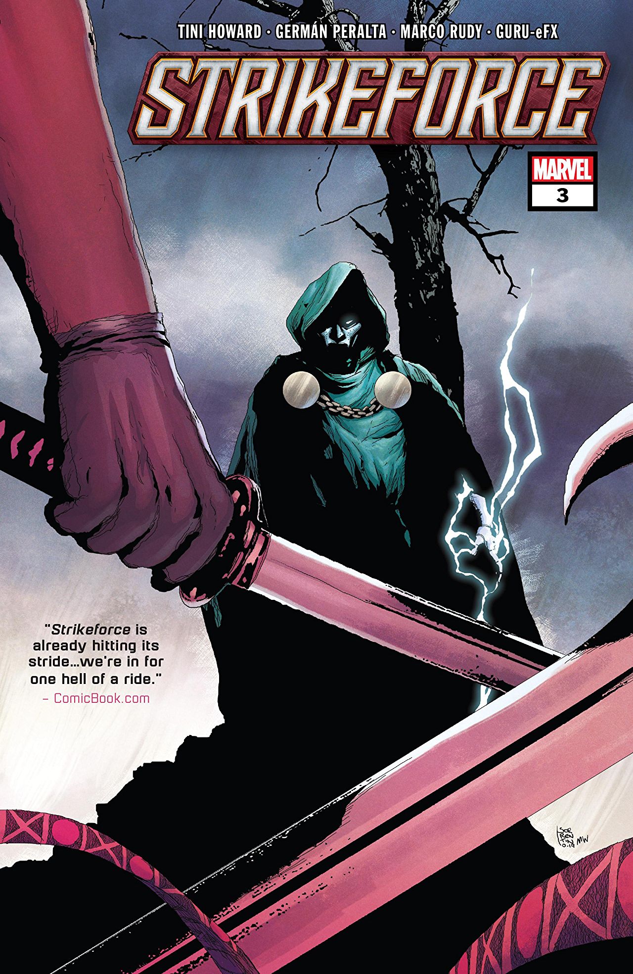Strikeforce #3 cover