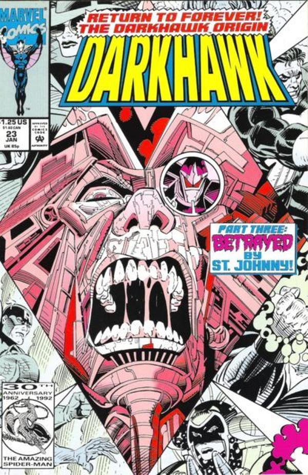 Darkhawk #23 cover