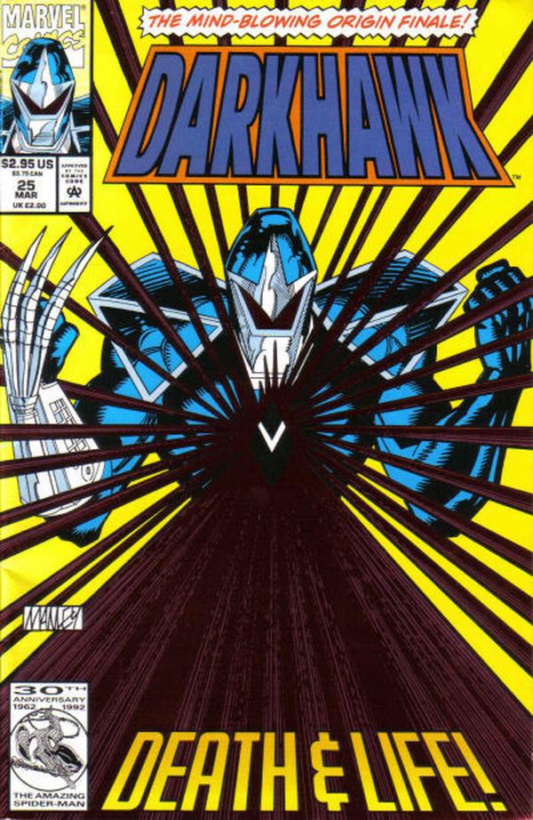 Darkhawk #25 cover
