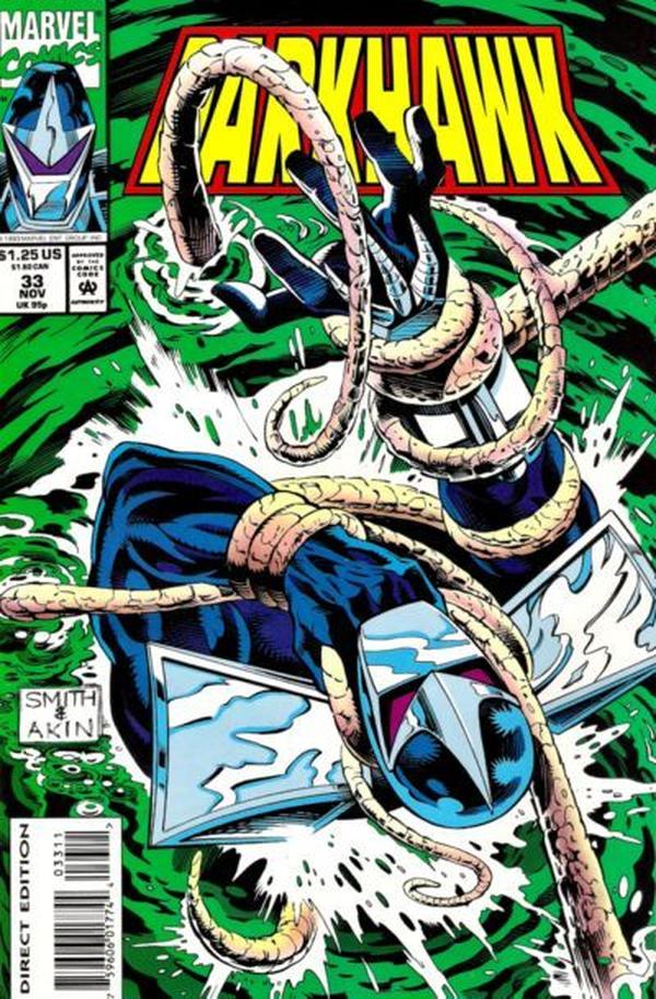 Darkhawk #33 cover