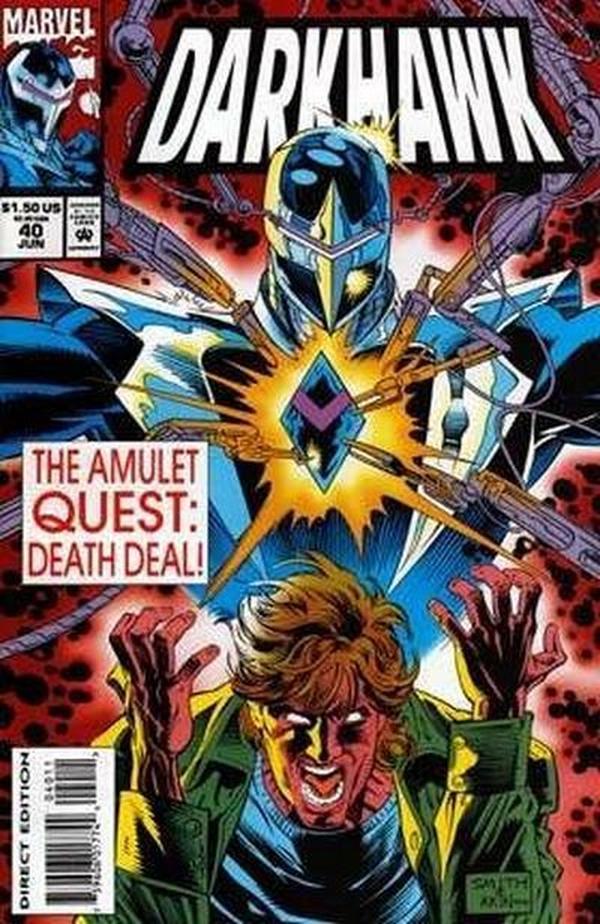 Darkhawk #40 cover