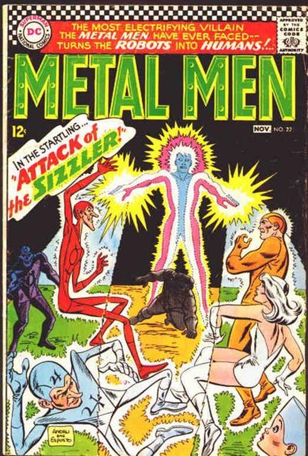 Metal Men #22 cover