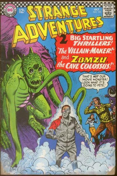 Strange Adventures #193 cover