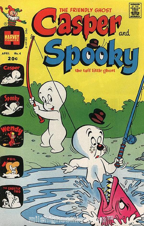 Casper and Spooky #4 cover
