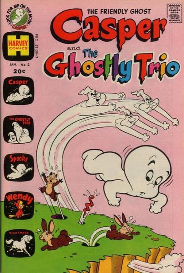 Casper and the Ghostly Trio #2 cover
