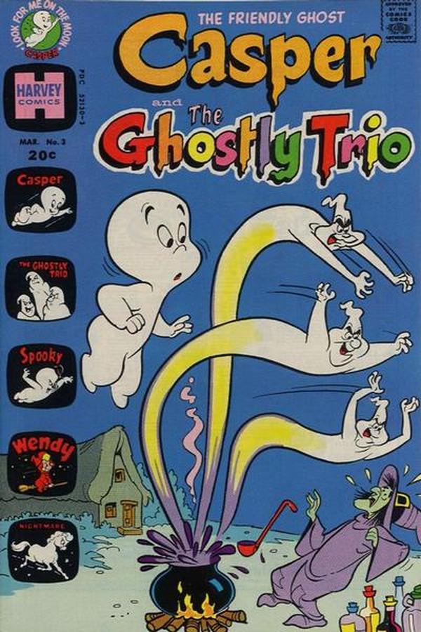 Casper and the Ghostly Trio #3 cover