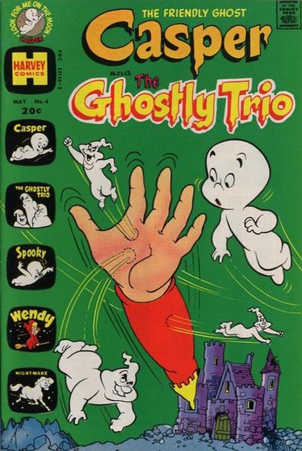 Casper and the Ghostly Trio #4 cover