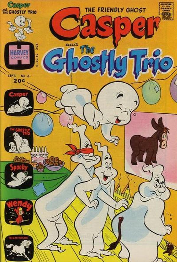Casper and the Ghostly Trio #6 cover