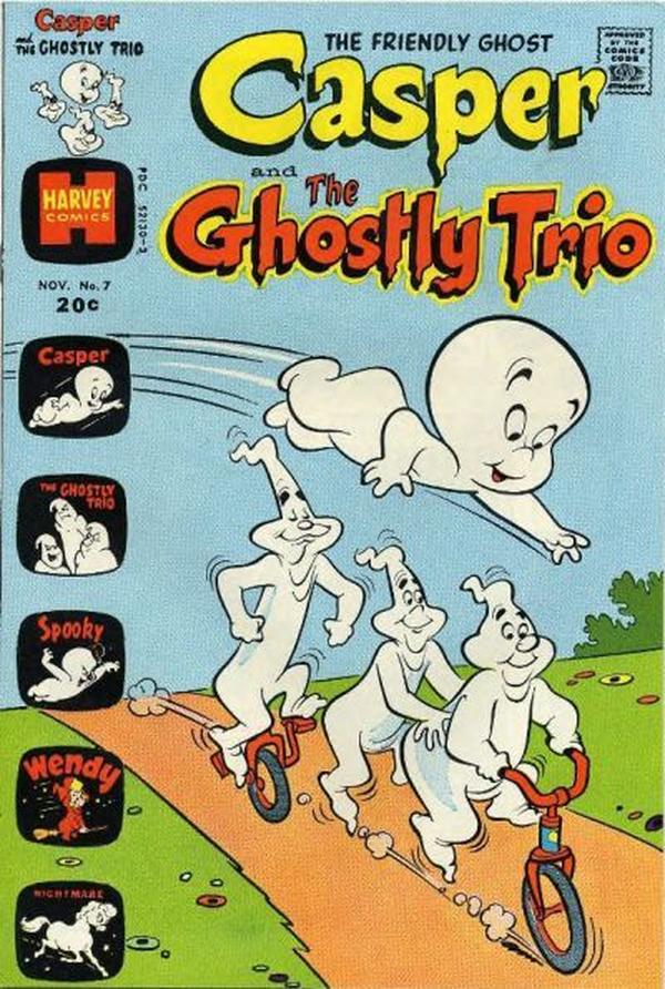 Casper and the Ghostly Trio #7 cover