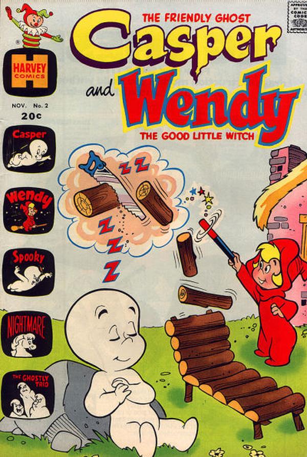 Casper and Wendy #2 cover