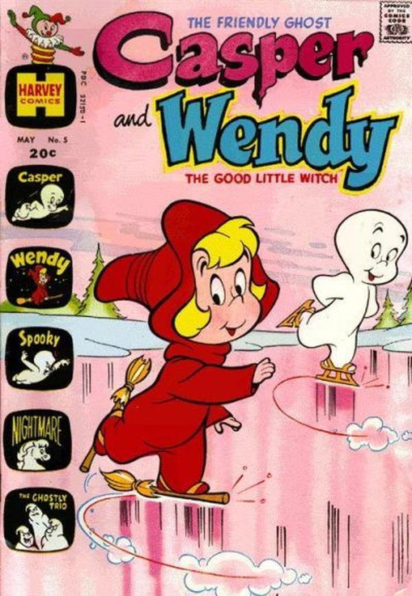Casper and Wendy #5 cover