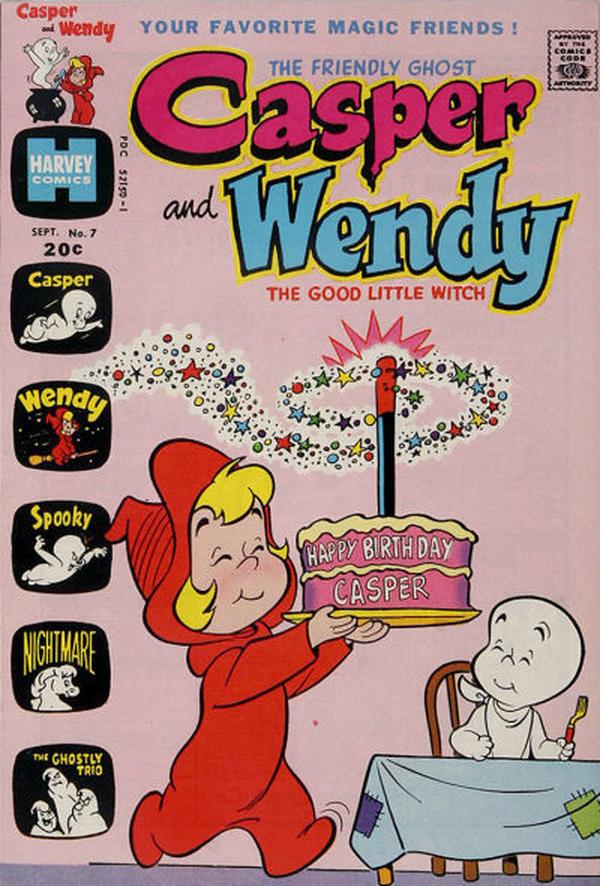 Casper and Wendy #7 cover