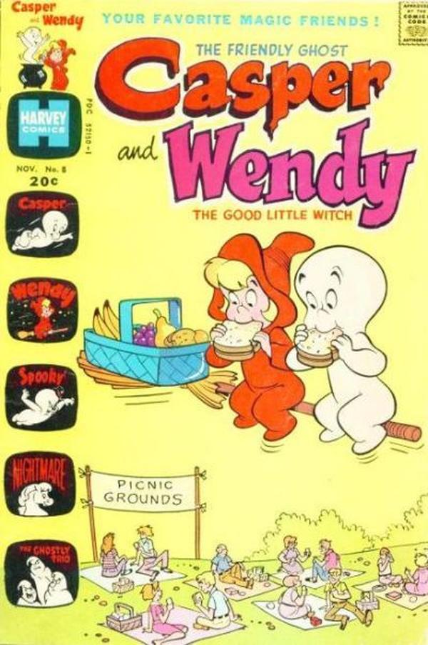 Casper and Wendy #8 cover
