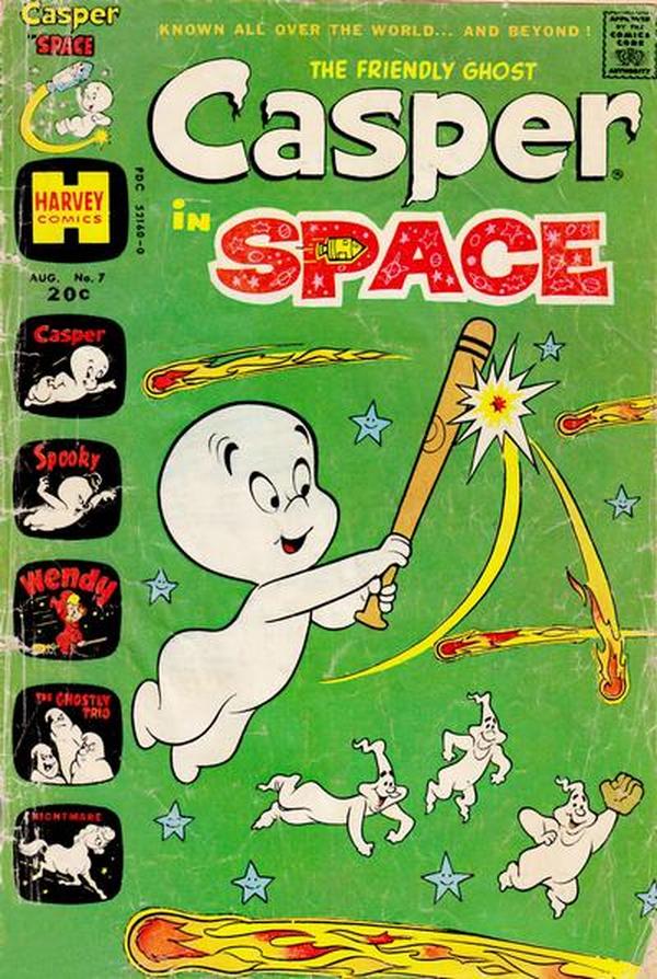 Casper in Space #7 cover