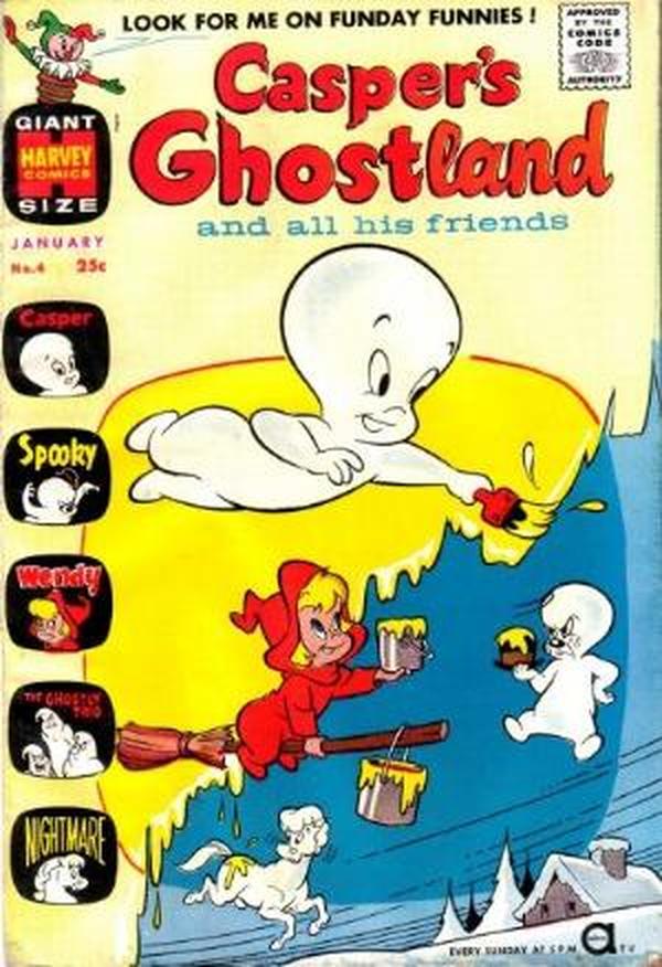Casper's Ghostland #4 cover