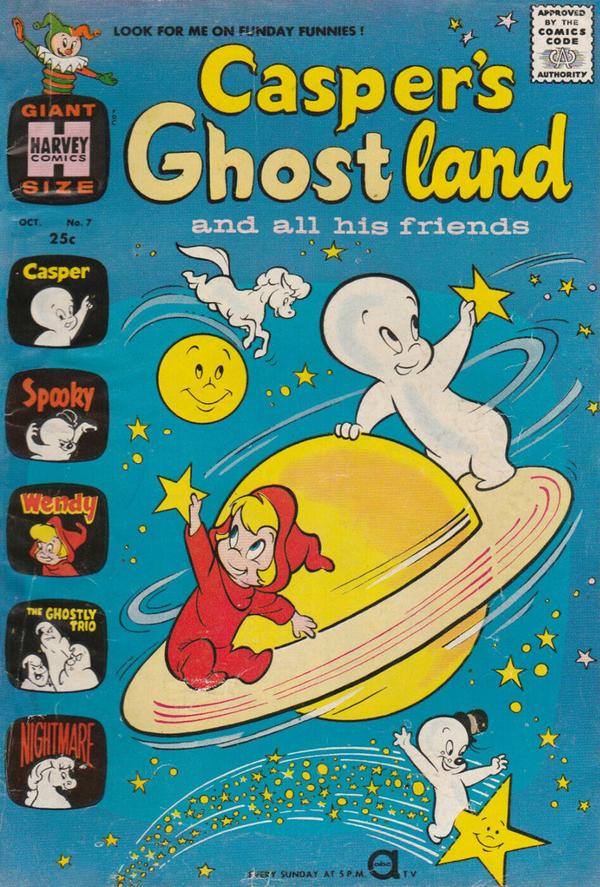 Casper's Ghostland #7 cover