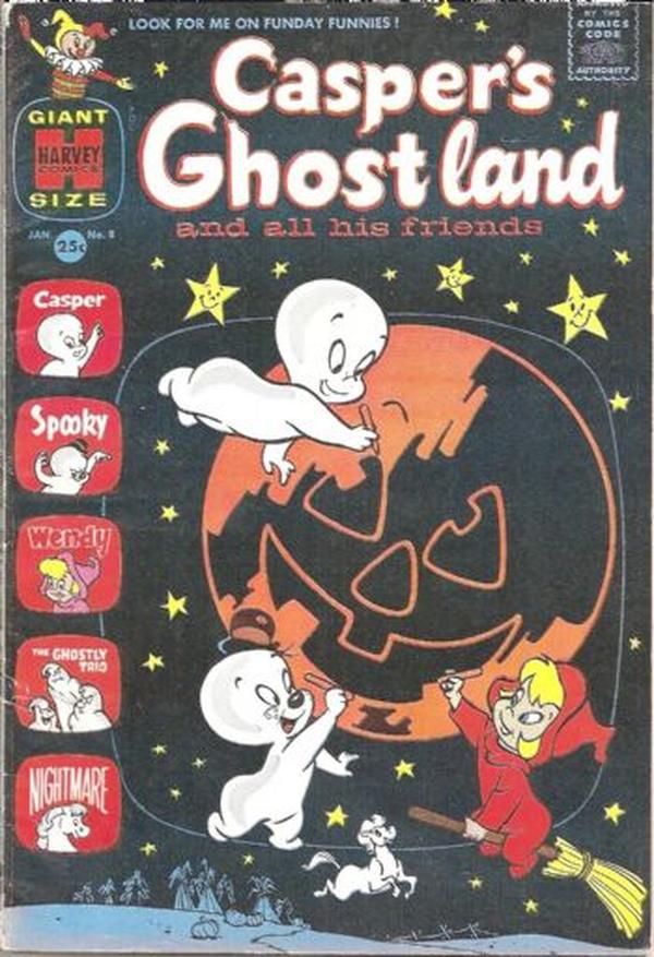 Casper's Ghostland #8 cover
