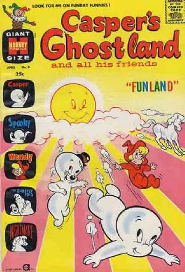 Casper's Ghostland #9 cover
