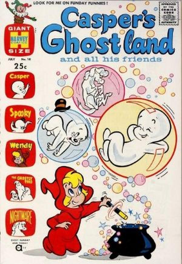Casper's Ghostland #10 cover