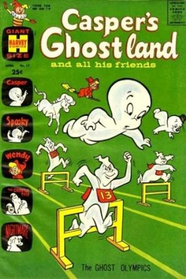 Casper's Ghostland #17 cover