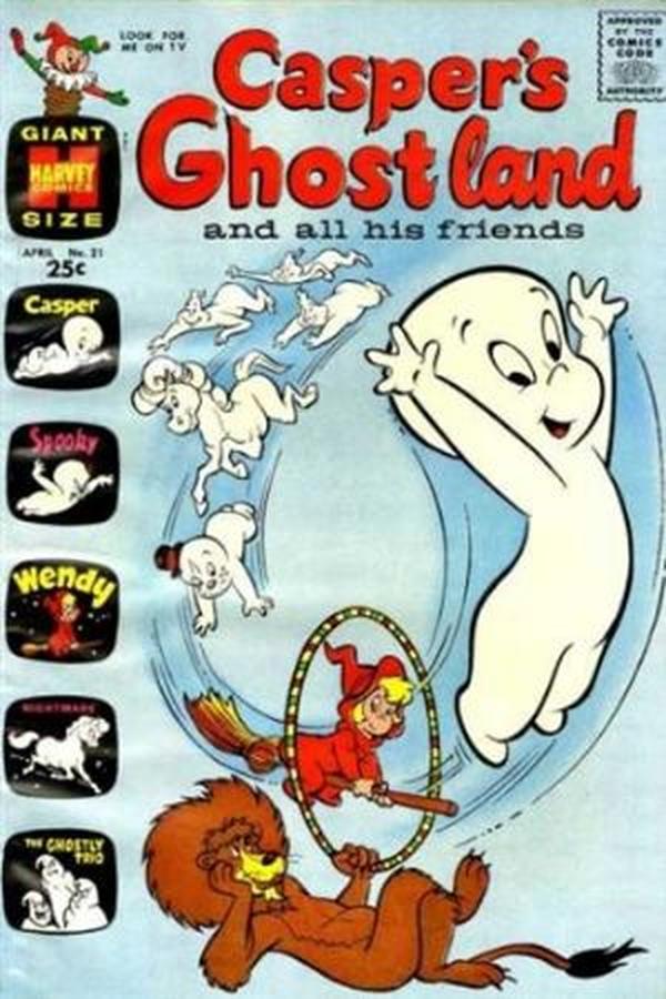 Casper's Ghostland #21 cover
