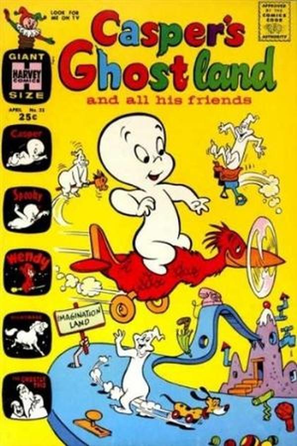 Casper's Ghostland #25 cover