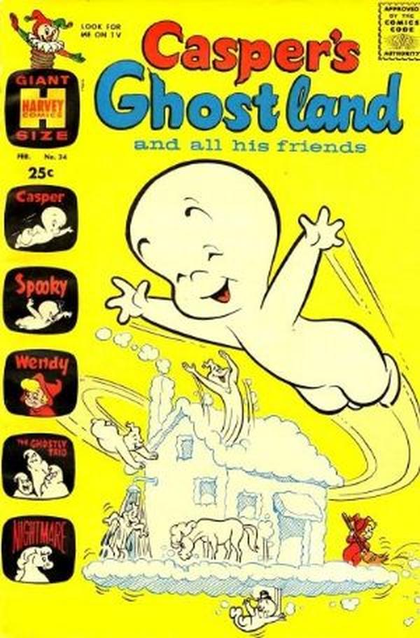 Casper's Ghostland #34 cover