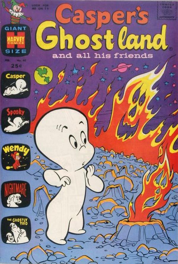 Casper's Ghostland #40 cover