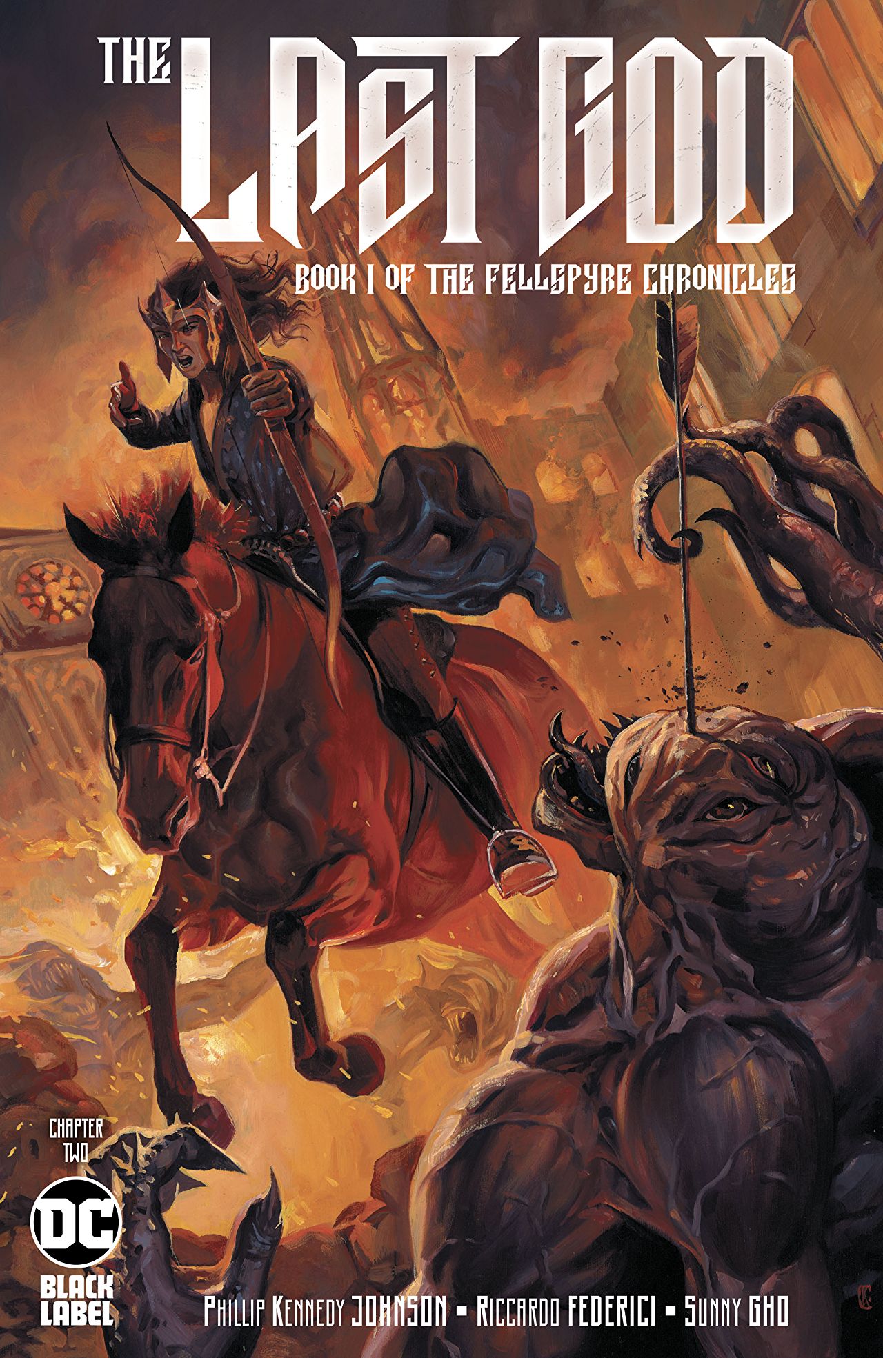 The Last God #2 cover