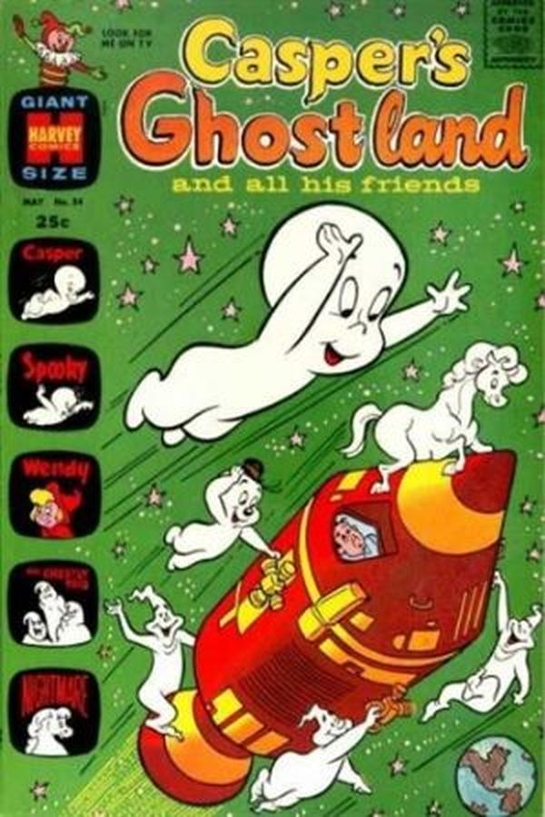 Casper's Ghostland #54 cover